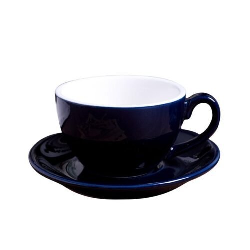 Ceramic Coffee Cup and Saucer 300 ml - Set of 6