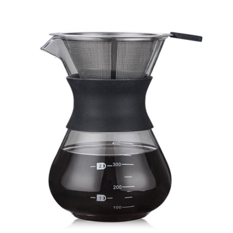 Glass Coffee Pot With Filter 200 ml