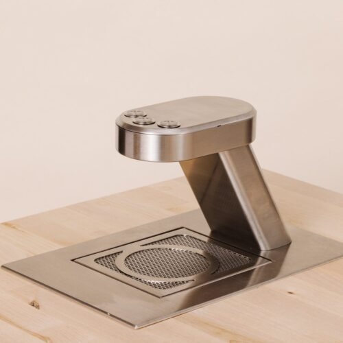 Mavam MM Super Auto espresso machine under-counter view