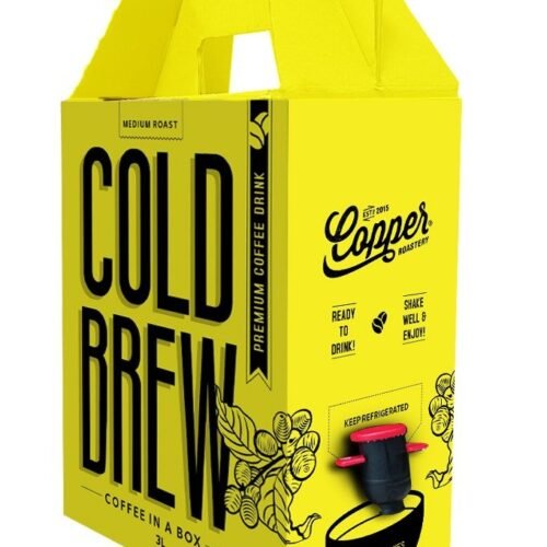 Copper Cold Brew specialty coffee box