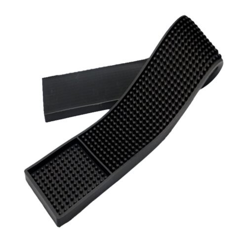 Coffee Bar Mat 60 x 8 cm Black