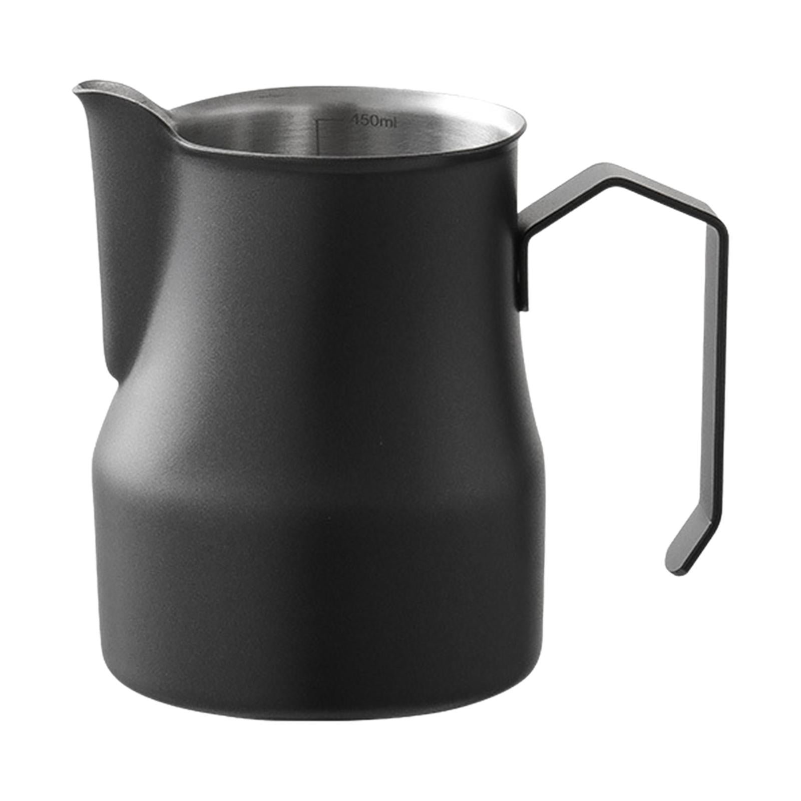 black milk frothing pitcher 450ml