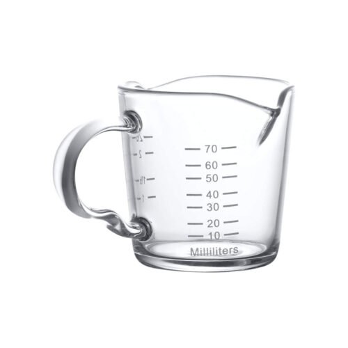 70ml glass measuring cup with double spouts