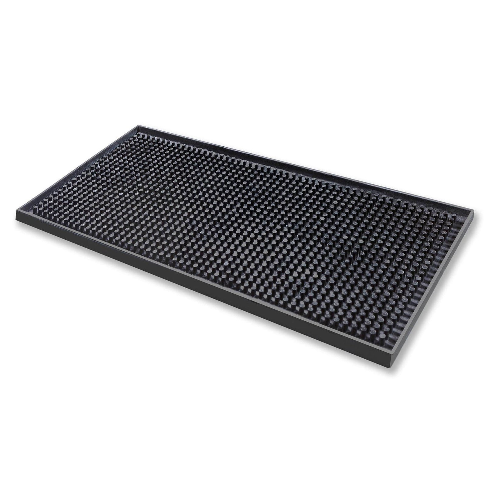 Coffee Bar Mat 15 x 30 cm Black