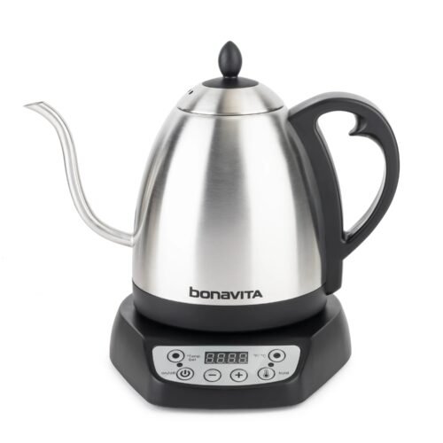 Bonavita 1L Gooseneck Electric Kettle – Precision Brewing Made Easy