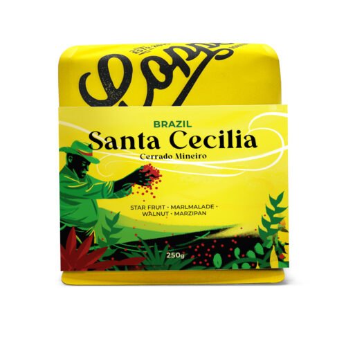 Brazil Santa Cecilia specialty coffee beans