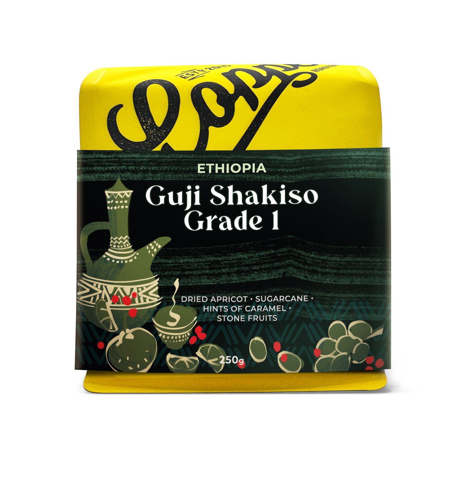 Ethiopia Guji Shakiso Grade 1 coffee beans