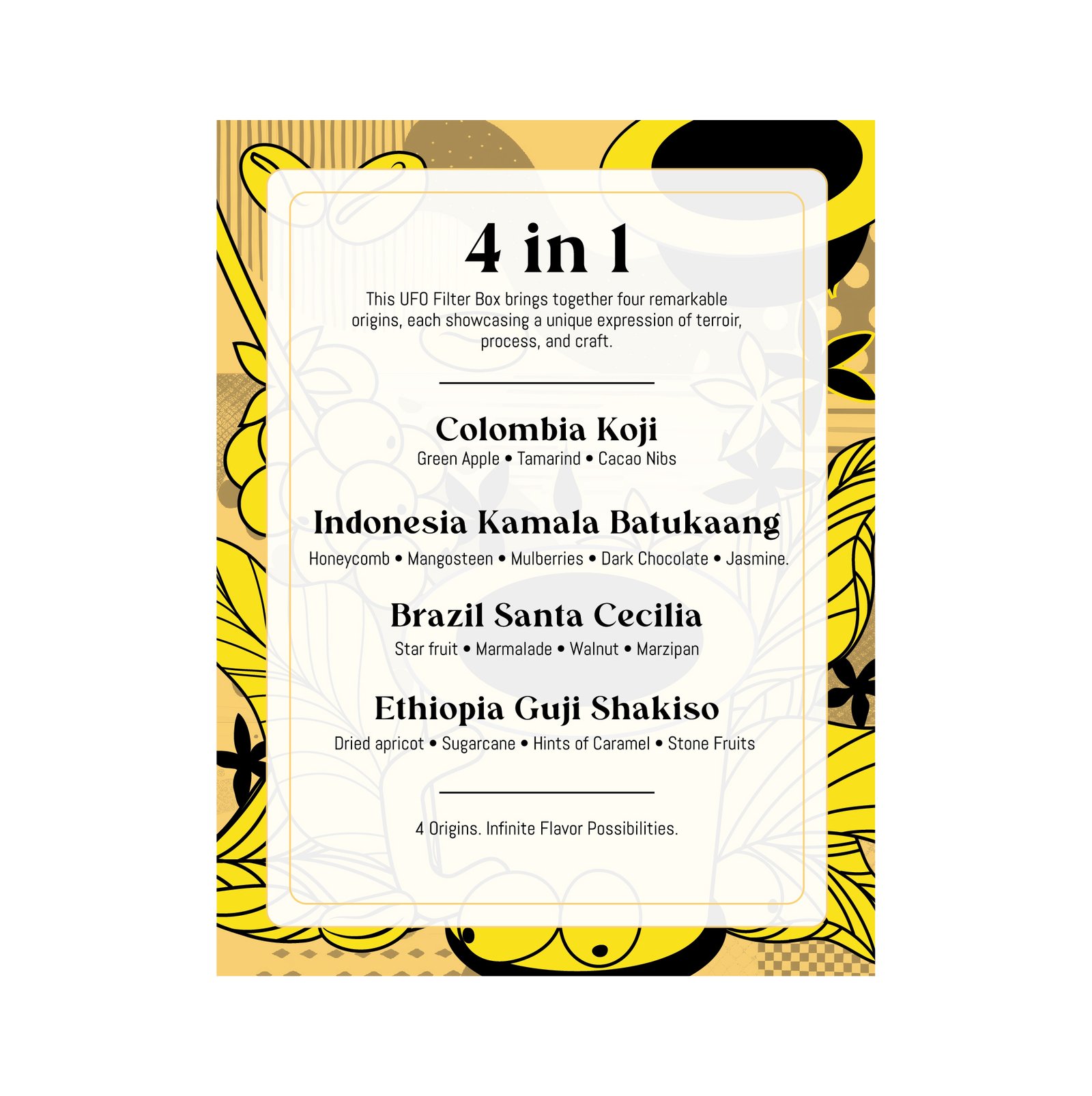 UFO Drip Coffee – 4 in 1 Collection - Image 2