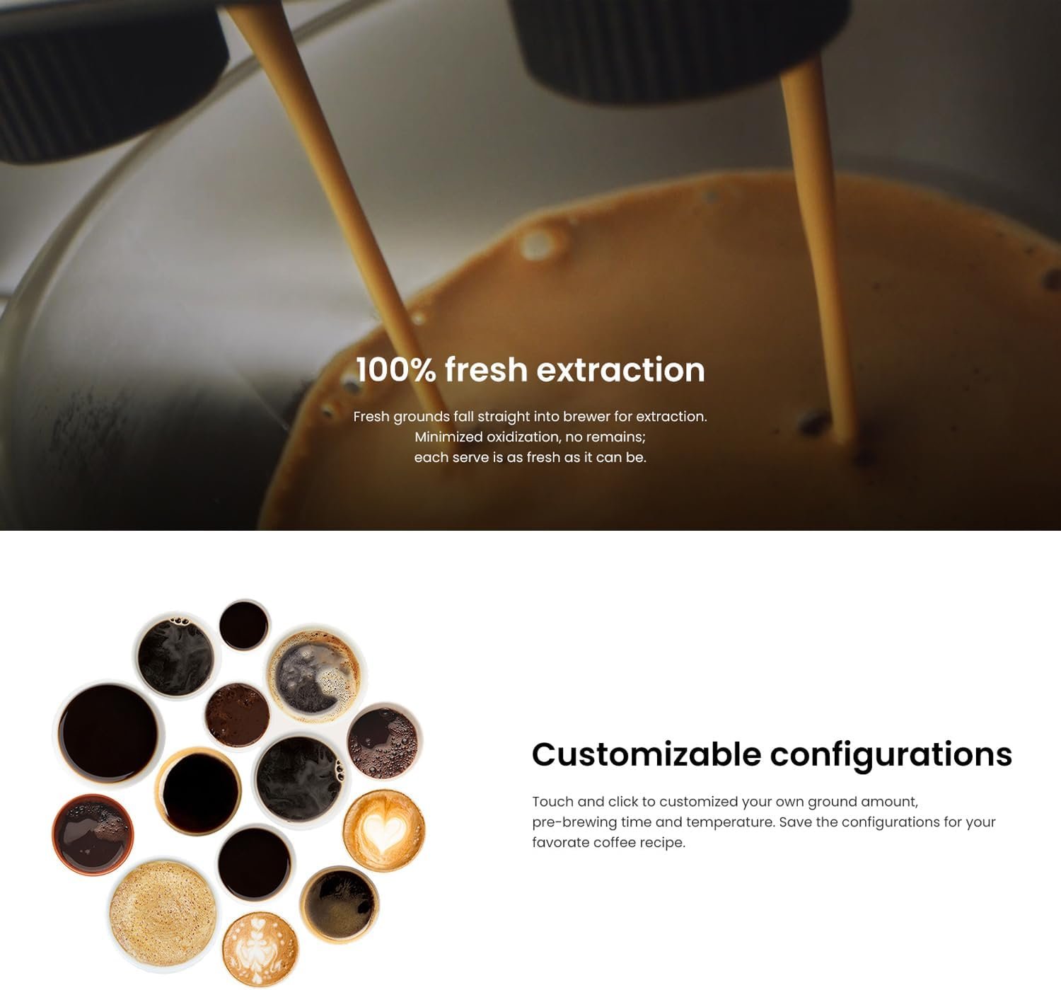 Dr.Coffee C11 Fully Automatic Coffee Maker - Image 6