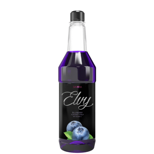 Elvy Blueberry Flavored Syrup 1 Litre
