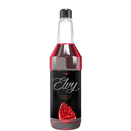 Elvy Pomegranate Flavored Syrup 1 Litre