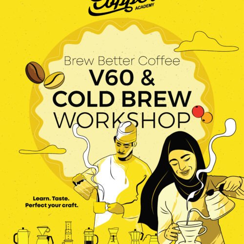V60 and Cold Brew specialty coffee workshop at Copper Academy