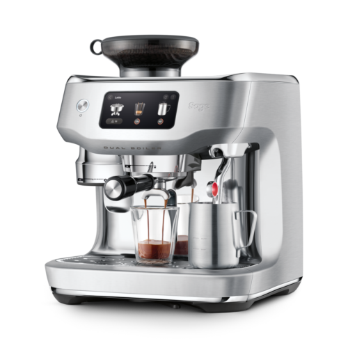 Sage Oracle Dual Boiler automatic espresso machine with touchscreen and dual boilers